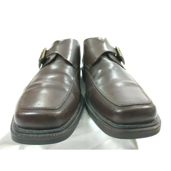 JOHNSTON &amp; MURPHY Monk Strap Rollins Buckle 13 M
