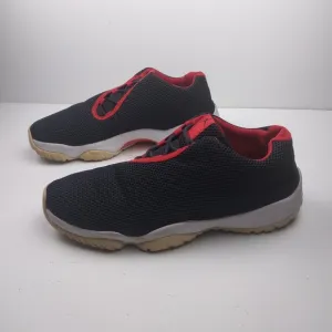 Jordan Future Black / Red size 13 low cut  Sneakers 718948-001.