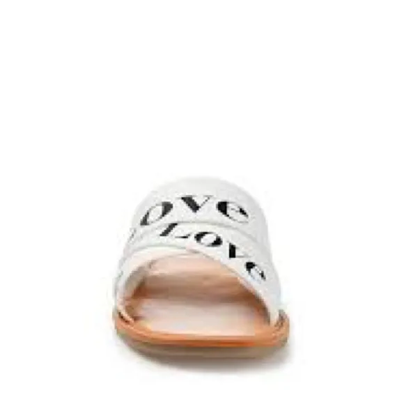 JOURNEE COLLECTION IVANTE COMFORT FOAM CRISSCROSS SLIDES SANDALS NWT SZ 7.5