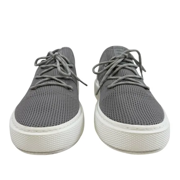 J/Slides Demetria Lace-Up Slip-On Grey Breathable Knit Sneakers Women’s Size 9.5