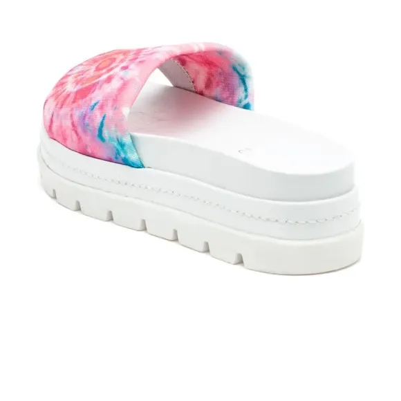 J/SLIDES NYC Brit Slide Platform sandals size 7