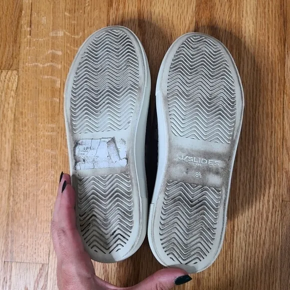 J/SLIDES Size 8.5 Ariana Camo Slip On Sneakers