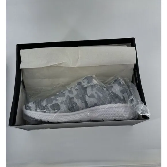 J/Slides Urban Sport Dyann Grey Camo Knit Stretch Sneakers Women’s 10M NIB