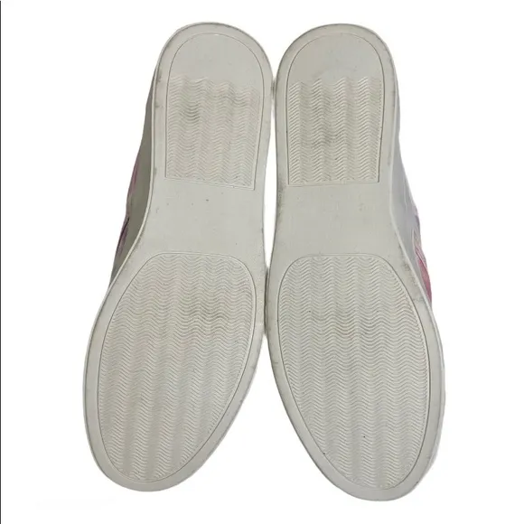 Juicy Couture Pink Pastel Tie Dye Embellished Slip On Sneakers Size 7.5