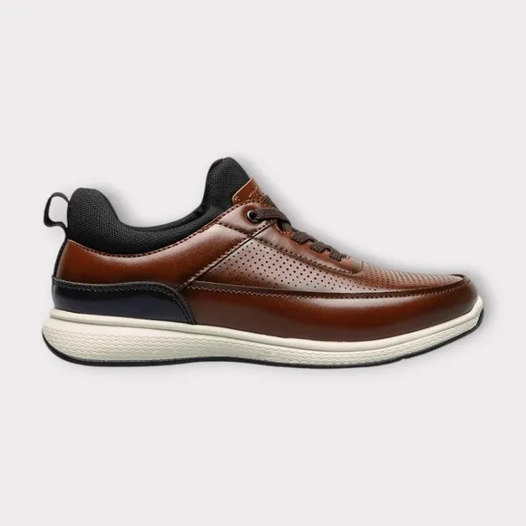 Juniors Florsheim Satellite Perf Sneakers  in Cognac. 16695 221