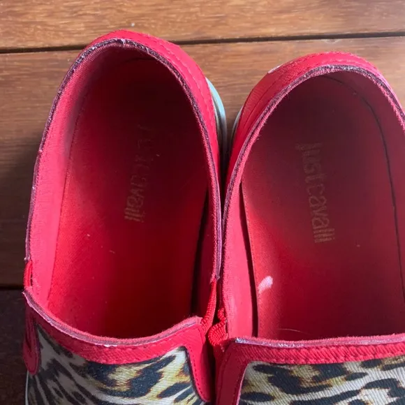 Just Cavalli slip on sneakers