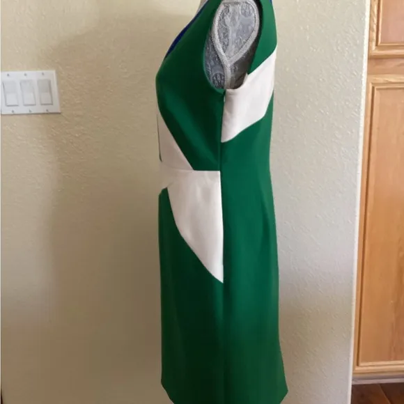 Karen Millen Tailored Color Block Pencil Dress