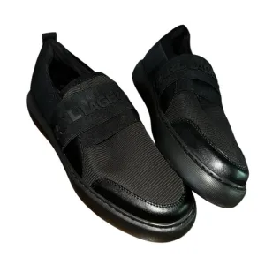 KARL LAGERFELD PARIS Slip-On Logo Sneakers Size 10