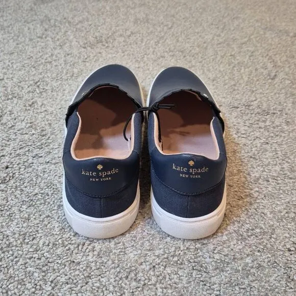 KATE SPADE Aleta Slip-On Leather Sneakers Size 6