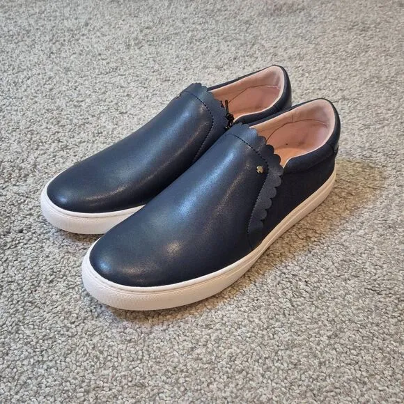 KATE SPADE Aleta Slip-On Leather Sneakers Size 6