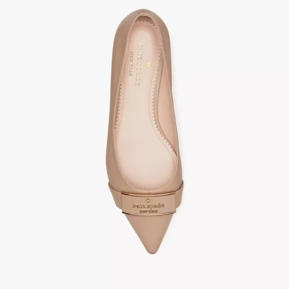Kate Spade Deneuve Flats – Toasted Hazelnut, Size 9 (NIB)