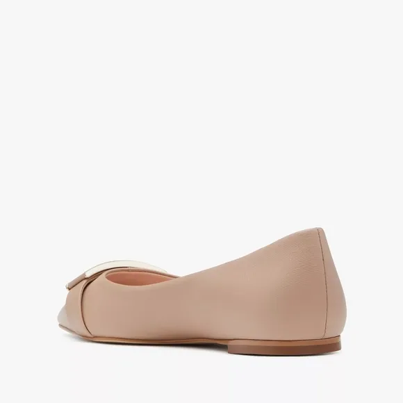 Kate Spade Deneuve Flats – Toasted Hazelnut, Size 9 (NIB)