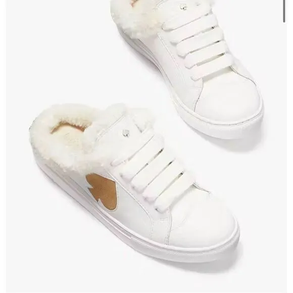 Kate Spade mule slip on sneakers