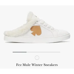 Kate Spade mule slip on sneakers