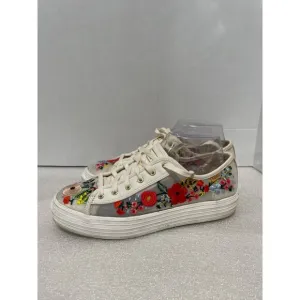 Keds Womens Triple Kick Rpc multicolor flower Embroider Mesh Sneaker size 7.5