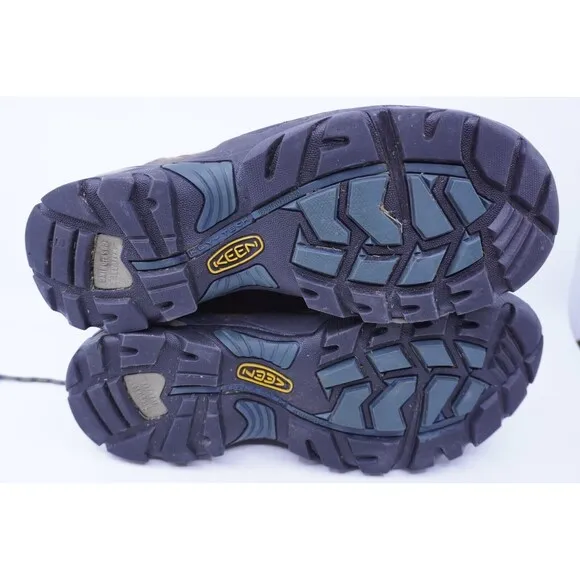 Keen Klamath Mid Men's Size 13 Hiking Waterproof Boots Brown Leather