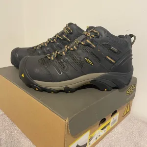 Keen Utility Work Boots | Size - 9D | Color - Raven / Tawny Olive | Steel Toe