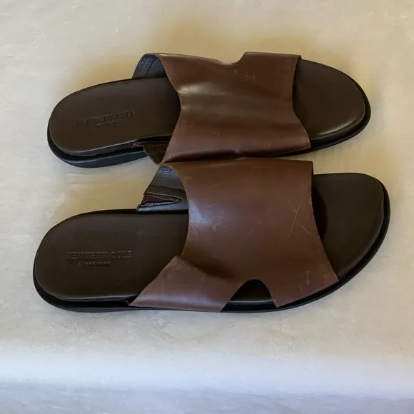 KENNETH COLE NEW YORK Men's Sand-y Beach Slide Sandals