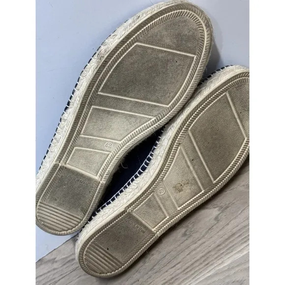 KENZO CANVAS ESPADRILLES CLASSIC TIGER Women's Size 42 (11 US) Navy Blue
