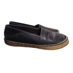 KENZO | Genuine Black Leather Tiger‎ Espadrilles in Size US 7.5
