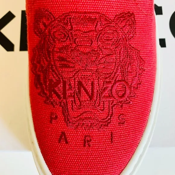 KENZO K-SKATE SLIP ON SNEAKERS