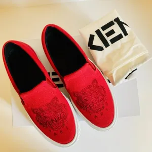 KENZO K-SKATE SLIP ON SNEAKERS