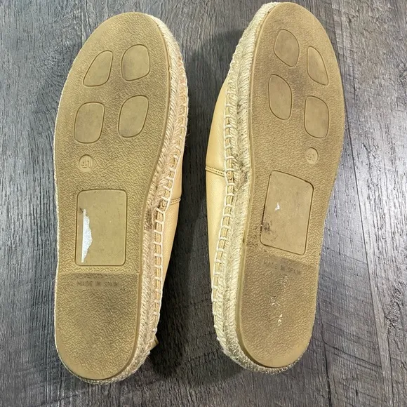 KENZO Leather Espadrilles