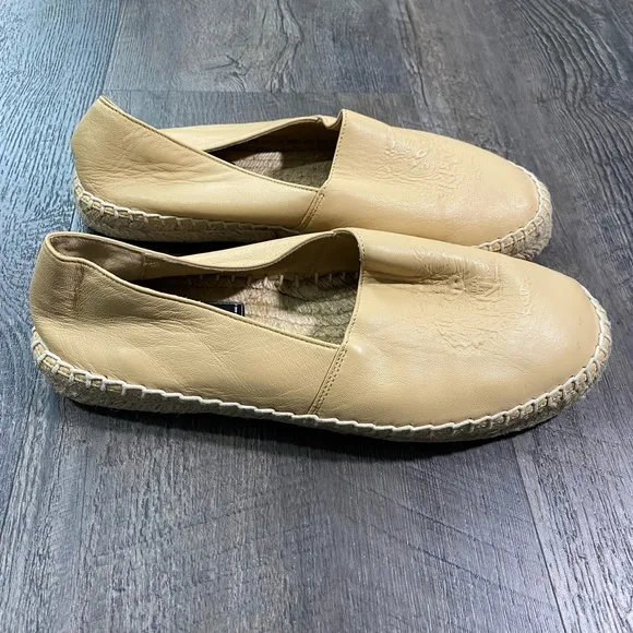 KENZO Leather Espadrilles