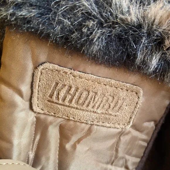 Khombu Tall Lace-Up Waterproof Boots Colyn, women's size 6