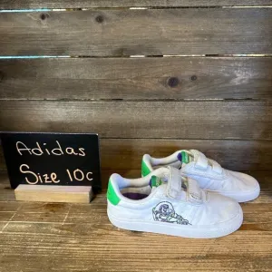 Kids Adidas Vulc Raid3r Disney Buzz Lightyear White Shoes Sneakers Size 10 C GUC