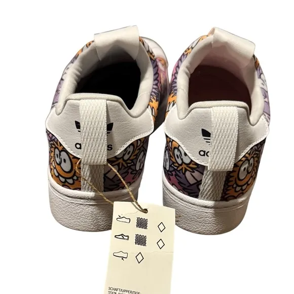 Kids Adidas x Kevin Lyons Superstar 360 Slip On Sneakers Size 3 New NO BOX