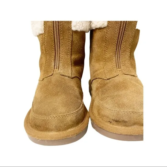 Kookaburra by UGG kids Lytta faux fur front zip booties. Size 2 S# 1121540K