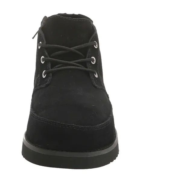 Koolaburra by UGG Asaiah Black lace up faux fur lined rugged sole Boots‎ size 9