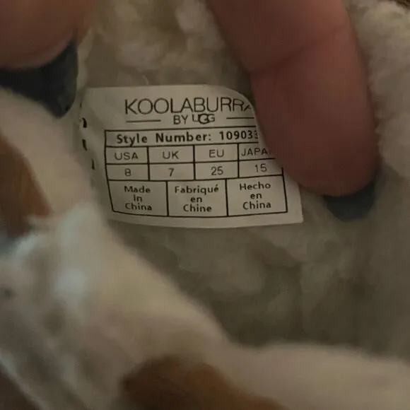 Koolaburra Toddler Girls Boots Size 8