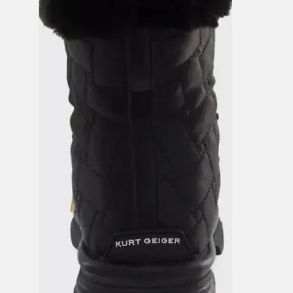 Kurt Geiger London Mini Orson Water Repellent Faux Fur Lined Puffer Cory