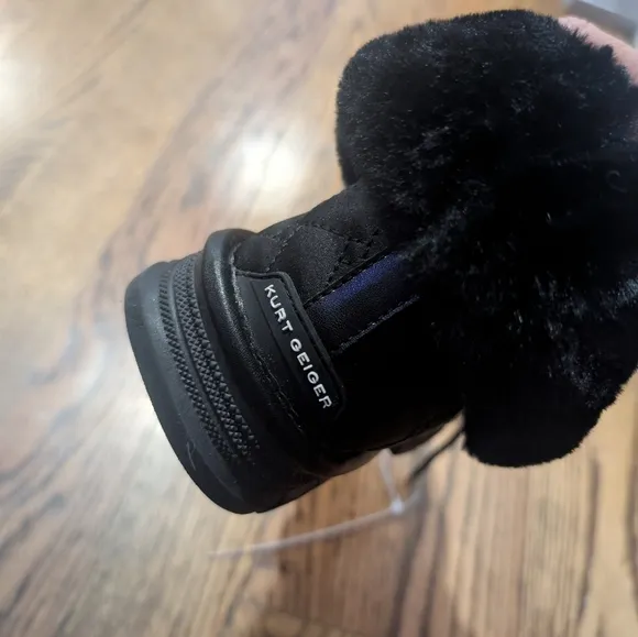 Kurt Geiger London Mini Orson Water Repellent Faux Fur Lined Puffer Cory