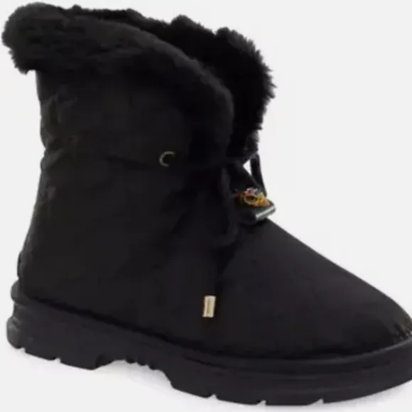 Kurt Geiger London Mini Orson Water Repellent Faux Fur Lined Puffer Cory