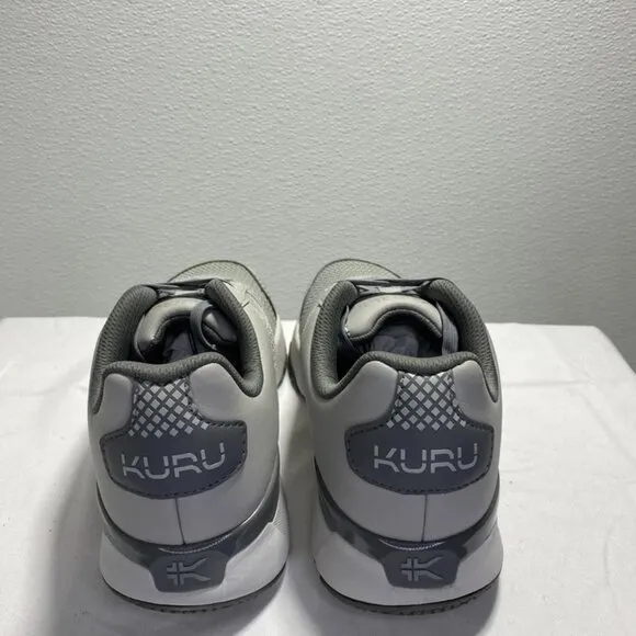 Kuru Quantum Comfort Sneakers – Men's 9.5 – Grey – New Without Box