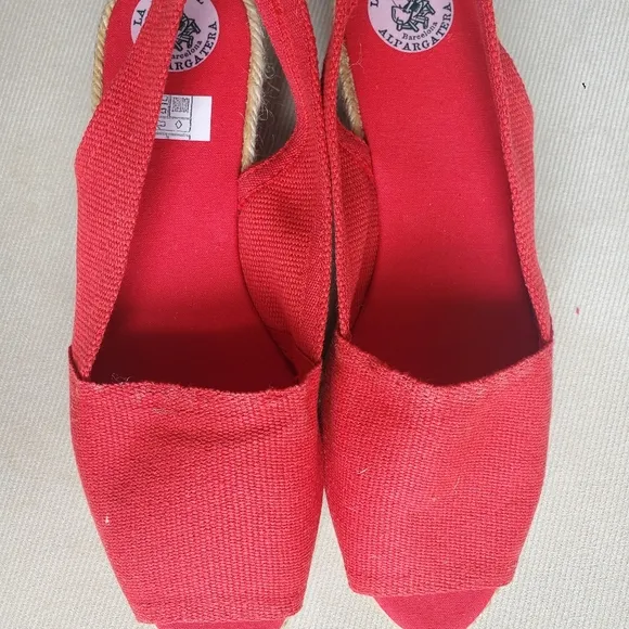 La Manuel Barcelona Espadrilles Size 38 (US 7.5)
