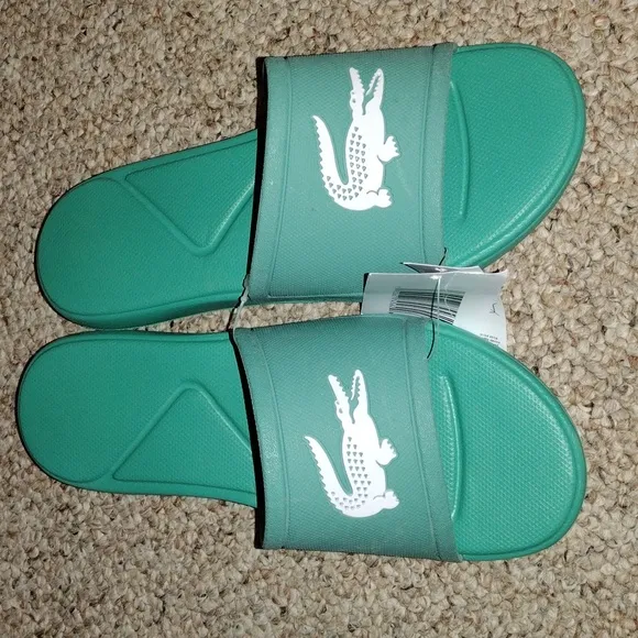 Lacoste slides size 4 Juniors' L.30 Synthetic Slides