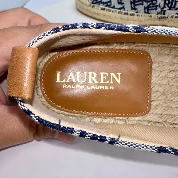 Lauren Ralph Lauren Cameryn II Espadrilles 8.5 NWOT