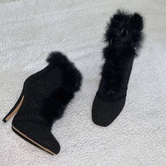 LChristian Dior Black Boots(Size 9)