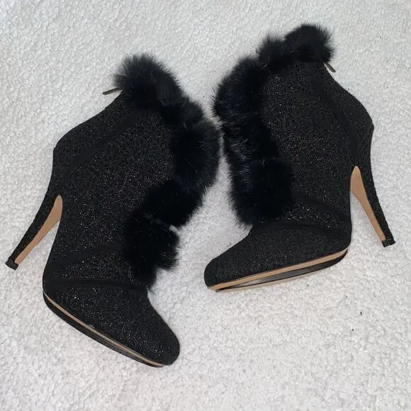 LChristian Dior Black Boots(Size 9)