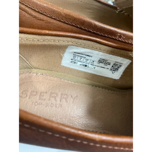 Leather Sperry Loafers