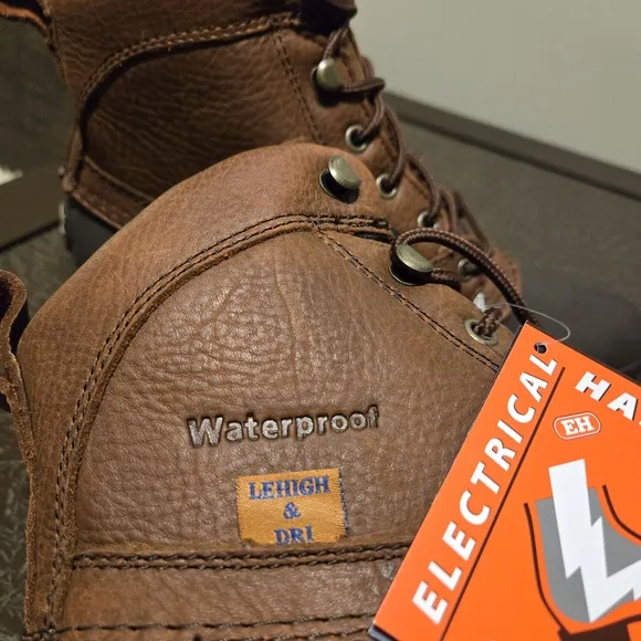 Lehigh Safety Boots size 8 1/2