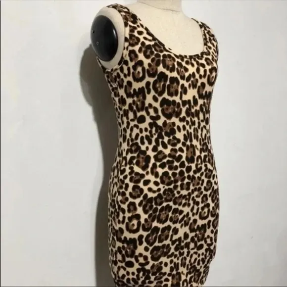 Leopard Mini dress​​​​​​​