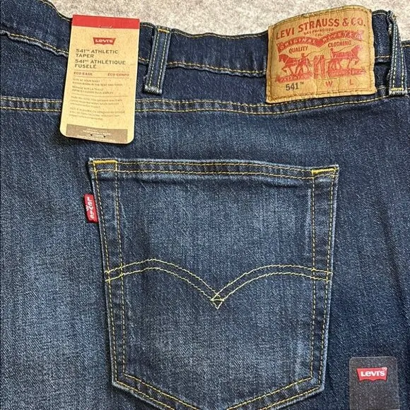 🔥Levi’s 541 Big &amp; Tall Athletic Taper Jeans (56/30) – NEW WITH TAGS!