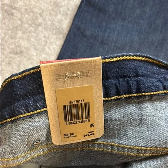 🔥Levi’s 541 Big &amp; Tall Athletic Taper Jeans (56/30) – NEW WITH TAGS!