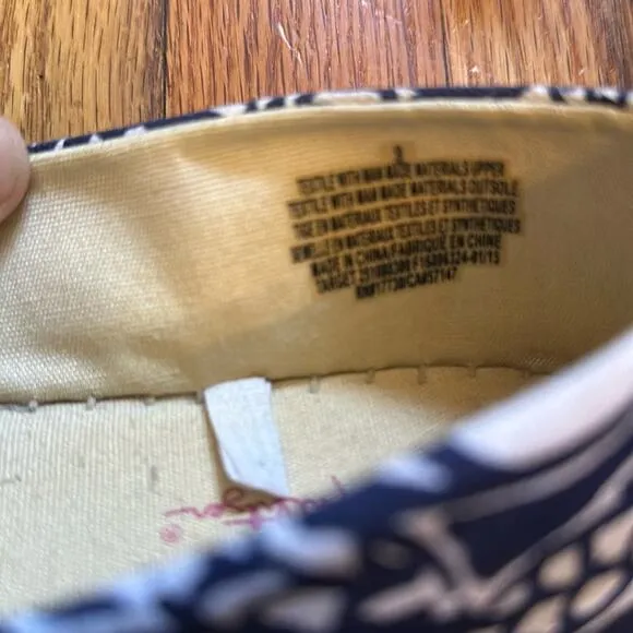 Lilly Pulitzer For Target Espadrilles in Swim Upstream Size 9