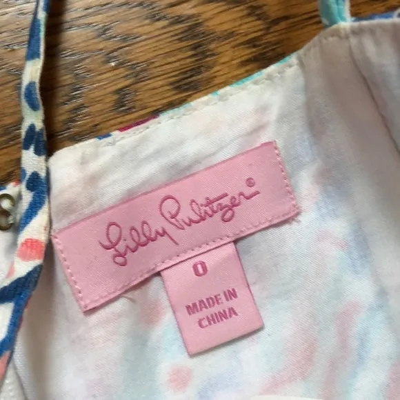 Lilly Pulitzer Petra Dress Shell Me About It 0